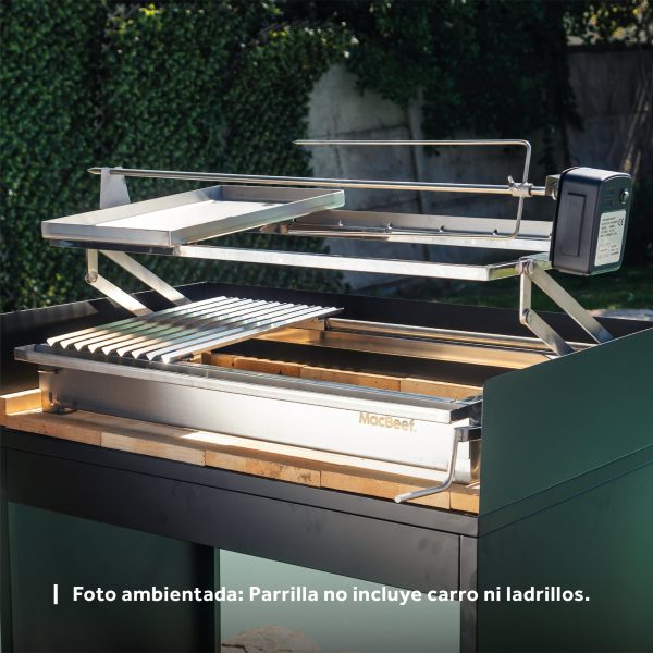 Parrilla Quincho Inoxidable MB-950 Full