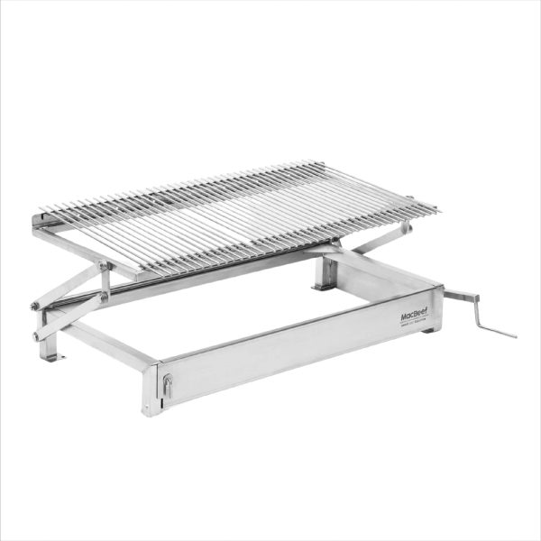 Set Parrilla + Carro Móvil Parrilla Quincho Inoxidable MB-950 (O)