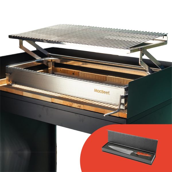 Pack set parrilla mb950 o carro movil cuchillo