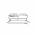 Parrilla Quincho Inoxidable MB-990 Doble Alzador